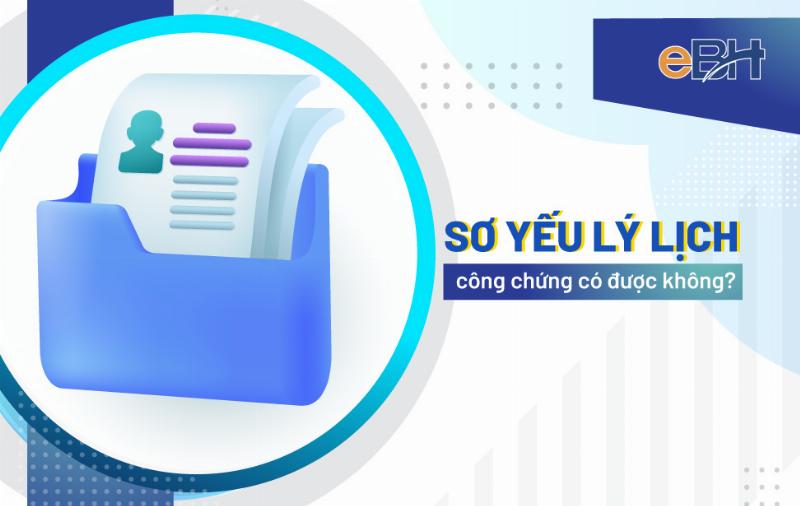 Hình ảnh minh họa việc đóng dấu công chứng lên sơ yếu lý lịch tại văn phòng công quyền